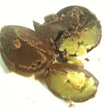 Pistachio Ganache/Pistachio Marzipan