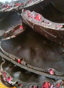 chococo golden egg broken open