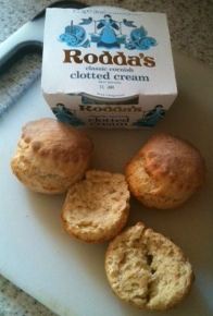 scones and -cream