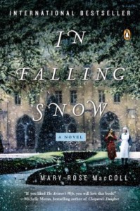 in falling snow