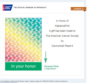 We miss you AlabamaPink!