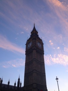Big Ben and Blue Sky