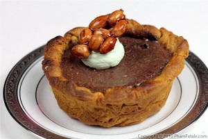 Chocolate kidney bean pie