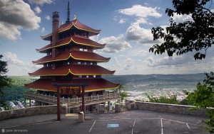 the pagoda