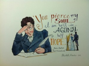 original watercolor by Elizabeth Monahan. www.etsy.com/shop/BlueSkyInking