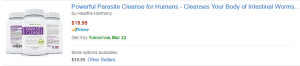 Parasite cleanse