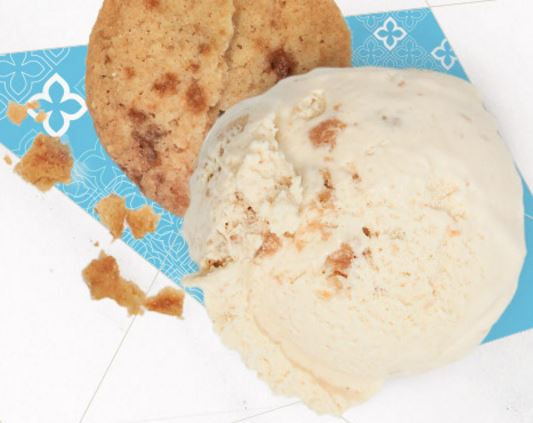 caramel sea salt biscuit