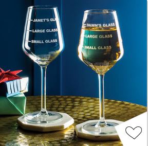 Personalised Drinks Measure Wine Glass