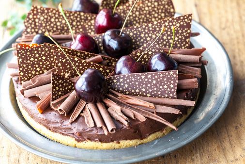 chococo Black Forest Ganache Tart
