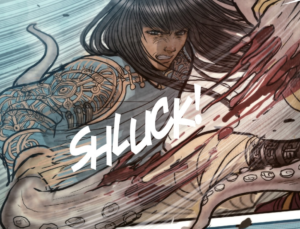 Maika Halfwolf gets violent