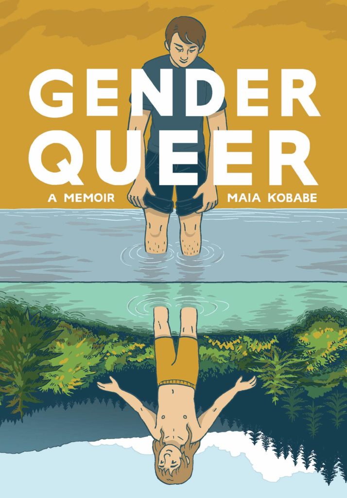 Cover of Gender Queer graphic novel by Maia Kobabe