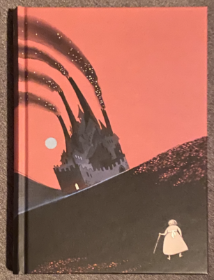 Cover of the Folio Society Edition of Howls Moving Castle