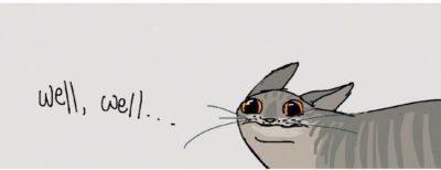 Well, well, well, MS PAINT cat is suspicious