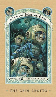 Book cover the Grim Grotto