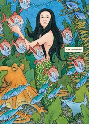 illustration of a mermaid by David Weisner
