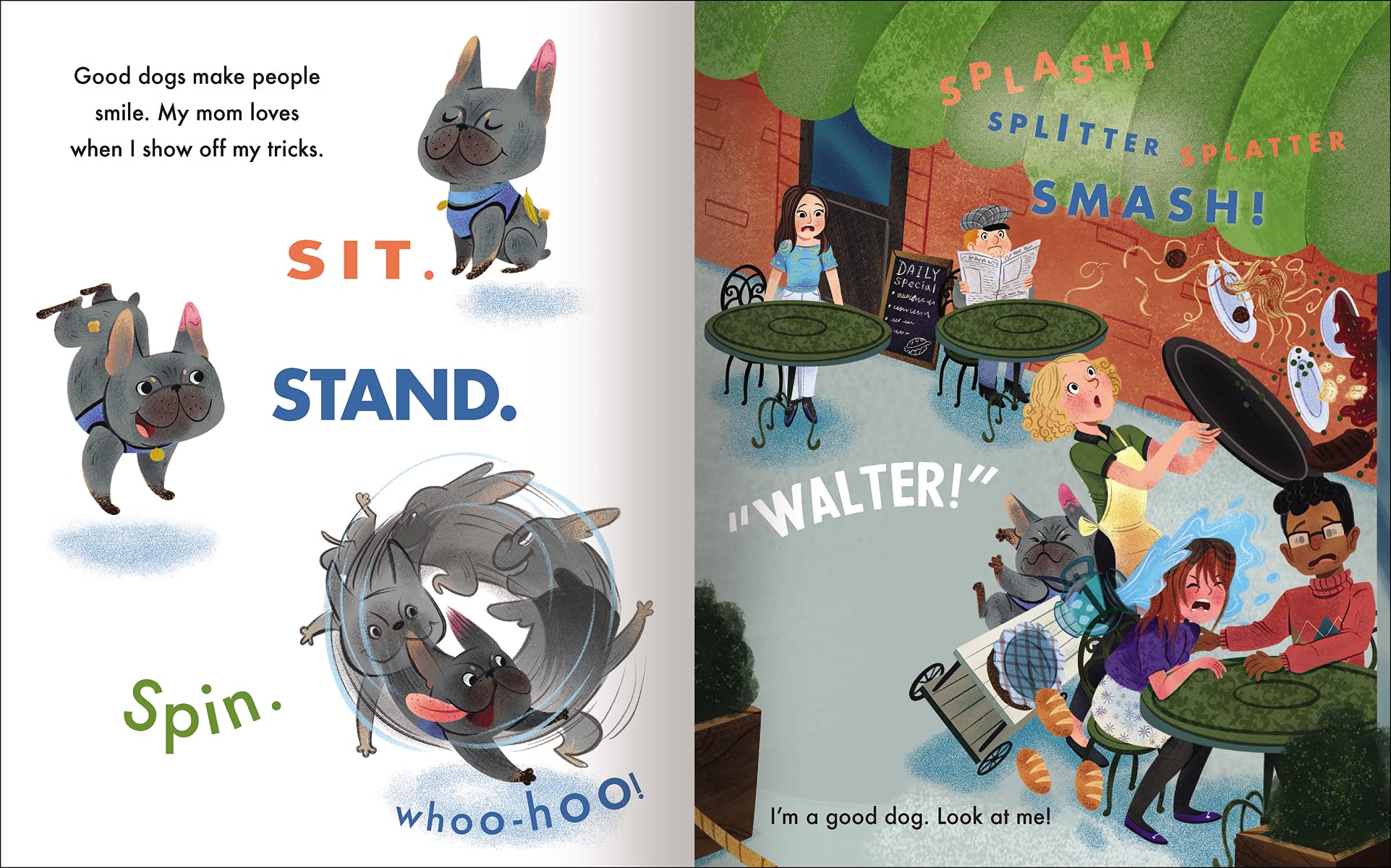 Walter Shows off tricks, and causes trouble