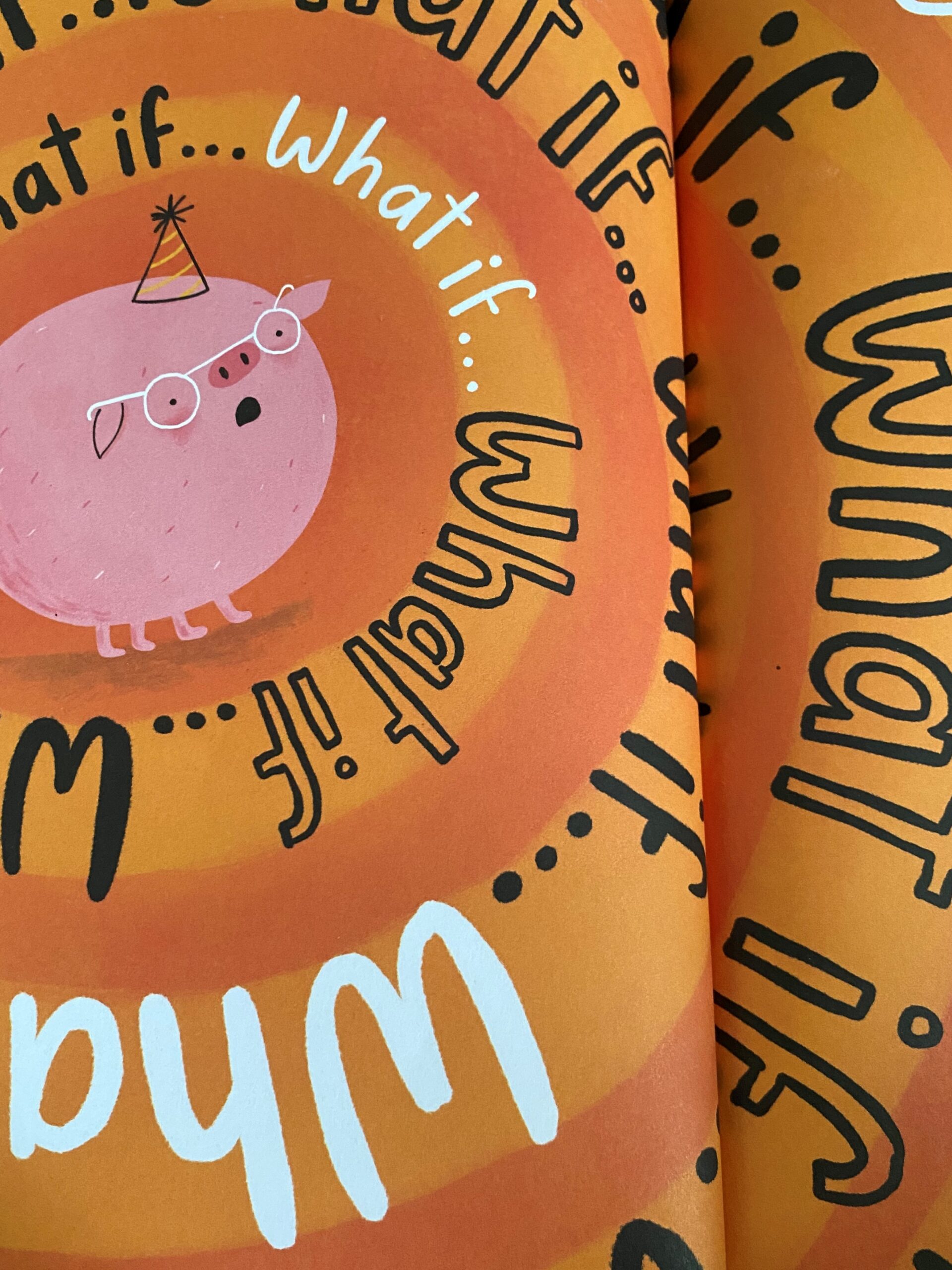 pig in a panic spiral 