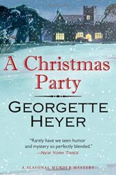 book cover of "A Christmas Party" by Georgette Heyer