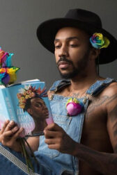 George M. Johnson reading his book, All Boys Aren't Blue