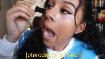 screenshot of a youtube makeup tutorial