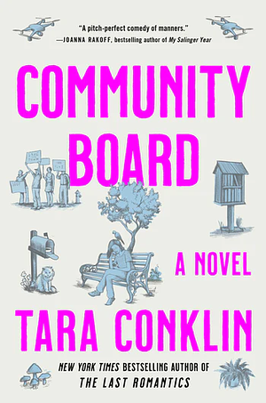 book cover for community board