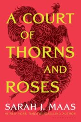 Paperback cover for the book A Court of Thorns and Roses