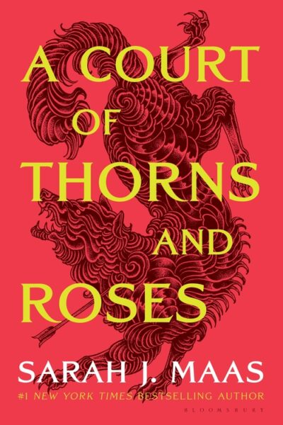 Paperback cover for the book A Court of Thorns and Roses