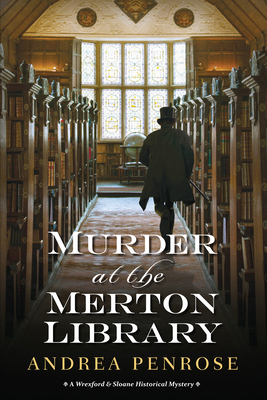 Cover for the book Murder at the Merton Library by Andrea Penrose