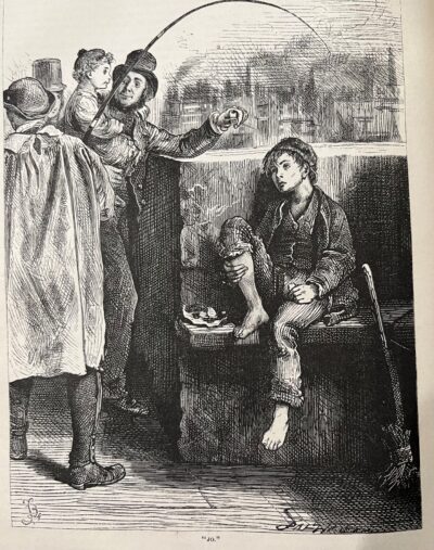 Illustration from Bleak House: Jo