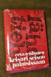 Red book cover on green background.