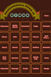 CBR16 Color Bingo Card