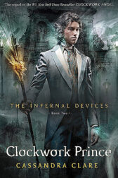 cover for the book Clockwork Prince by Cassandra Clare